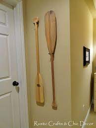 Rustic Decorating With Canoe Paddles Paddle Decor Oar Decor Lake Decor