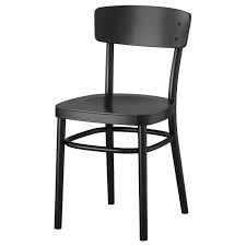 Idolf Stuhl Schwarz Ikea Deutschland In 2020 Dining Chairs Round Back Dining Chairs Black Dining Chairs