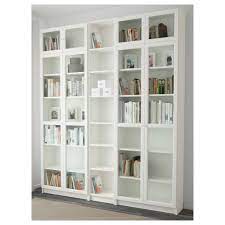 Billy Oxberg Bookcase White 200x237x28 Cm Ikea Ireland Ikea Bookcase Bookcase With Glass Doors White Bookcase