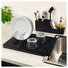 Rinnig Kitchen Utensil Rack Ikea In 2020 Kitchen Utensil Rack Dish Drainers Ikea Kitchen Accessories