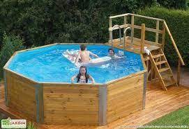Terrasse Autour Piscine Gonflable Holzpool Diy Pool Ideen Schwimmbader Hinterhof