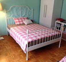Metallbett Ikea Metall Bett 90x200 Weiss 180x200 Weisses Metallbett Ikea Madchen Zimmer Ideen Bett Metall