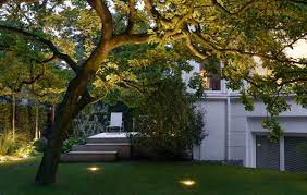 Licht Im Garten Baumbeleuchtung Mit Bodeneinbaustrahler Bodenbeleuchtung Garten Licht Im Garten Baumbeleuchtung