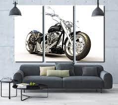 Chopper Wall Art Motorbike Wall Art Motorcycle Wall Art Etsy Motorcycle Wall Art Motorcycle Wall Decor Etsy Wall Art