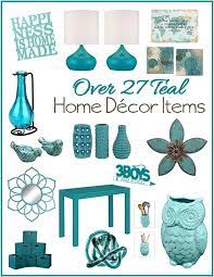 Aqua Or Teal Home Decor Accent Pieces Teal Home Decor Teal Decor Turquoise Home Decor