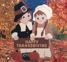 Thanksgiving Pilgrim Greeting Couple Wood Outdoor Yard Art Lawn Ornament Thanksgiving Greetings Wood Yard Art Thanksgiving Projects