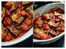 Geschmorte Auberginen Kreta Kretisch Vegetarisch Griechisch Auberginen Essensrezepte Aubergine Rezept