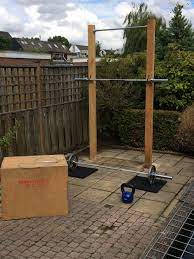 Pull Up Squat Diy Crossfit Rig Outdoor Klimmzugstange Garten Keller Turnhalle Fitnessraum Zu Hause
