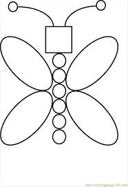 These coloring pages will introduce shapes and their names to your child and the short activities will help to reinforce both the shape and its name while your child colors. Coloring Pages Of Shapes Coloring Home