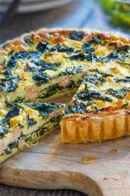 Lachs Spinat Quiche Rezept Rezepte Lachs Braten Rezept Lachs Spinat Quiche