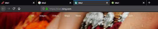 Firefoxタブのタイトルを好きな名前に変更する方法