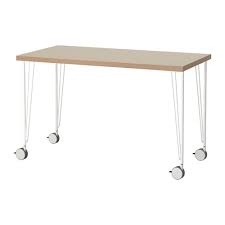 Linnmon Krille Table Beige White 120x60 Cm Ikea Ikea Frames Ikea Standing Desk