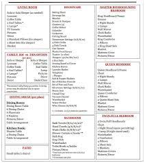 Furnishing A New Home Checklist Vacation Rental Furniture Rental Furniture New Home Checklist