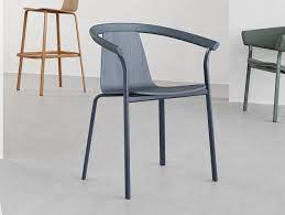 Atal Chair With Armrests Atal Collection By Alki Design Form Us With Love Chair Furniture Stackable Chairs