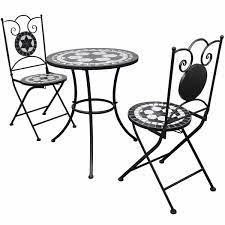 Steinbach 3 Piece Bistro Set In 2020 Bistro Furniture Garden Dining Set Bistro Set