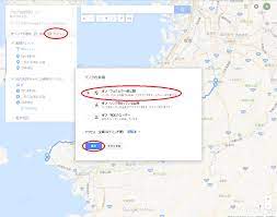 Googleマイマップでブログに地図を貼り付けよう 自由帳 雑記