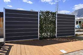 Wpc Zaun Juist Inkl Einer Fertighecke Sichtschutzzaun Garten Zaun Garten Wpc Zaun