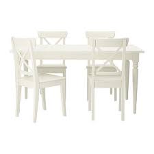 Ingatorp Ingolf Table And 4 Chairs White Ikea In 2021 Ikea Dining Dining Table Chairs Ikea Dining Table