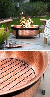 Copper Wood Burning Firepit Garden Furniture Idea Affiliate Home Outdoor Backyard Patio Terrace Decor Id Backyard Decor Outdoor Decor Outdoor Backyard