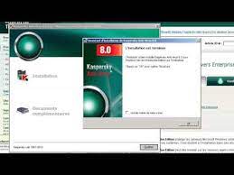 Kaspersky Anti Virus 8 0 For Windows Servers Enterprise Edition Youtube