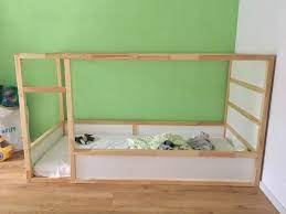 Ikea Kura Hack Ein Kinderbett Mit Dach Zum Selber Bauen Kinderbett Kinderbett Haus Kinder Bett