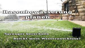 Rasenbewasserung Planen Berechnung Der Sprenger Reicht Mein Anschluss In 2020 Garten Sprenger Bewasserung Rasen