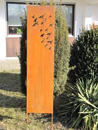 Edelrost Sichtschutz Paravent Vogel Edelrost Sichtschutz Sichtschutz Sichtschutz Garten