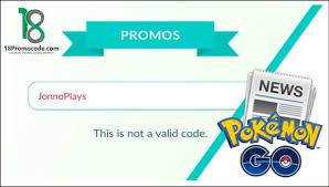 Pokemon Go Promo Code Coupons June 2019 Promo Codes Promo Codes Coupon Coding