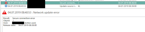 Ksc 11 Download Updates Failed To Establish The Https Connection Tls Error 54 Kaspersky Community