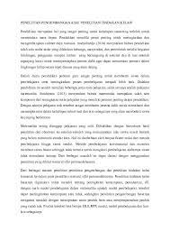 Doc Perbandingan Penelitian Tindakan Kelas Dan Penelitian Pengembangan Sari Kholidah Academia Edu