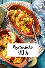 Vegetarische Paella Paella Recipe Vegetarian Paella Healthy Chicken Recipes