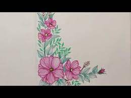 Flower Corner Border Design How To Draw Flower Border Design Youtube Flower Drawing Flower Art Floral Note Cards For our lovely dayrunners, the editor's pick albums get the most heated pieces ready for you.