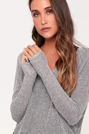 This media play a big role in stoking division. Cute Grey Sweater Top V Neck Sweater Knit Sweater Top Lulus