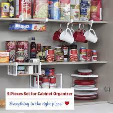 What Do You Think About Organizing Your Kitchen With This 5 Pieces Set For Cabinet Available On Amazon Cabinet Organization Organization Cabinet