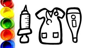 Minat alat kerik wa 085790305559. Baju Dokter Belajar Menggambar Untuk Anak Anak Menggambar Dan Mewarnai Alat Dokter Untuk Anak Anak Youtube