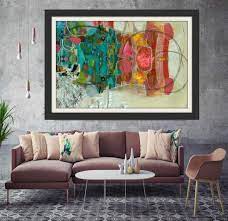 Abstract Print Modern Art Art Home Decor Statement Wall Art Living Room Wall Art Colourful Wall Art Living Room Statement Art Living Room Living Room Art