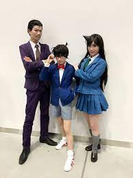 Detective Conan Kogoro Mouri Conan Edogawa Ran Mouri