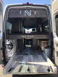 Getting A Bike Garage In Your Van Camper Bike Camper Garage Van Custom Camper Vans Camper Van Van