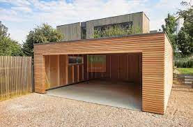 Montierte Doppelgarage 6 3 X 6 3 M Hagen Holzgarage Doppelgarage Garagentore