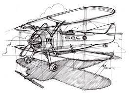 Sketch A Day 252 Airplane Sketch Sketch A Day Airplane Drawing