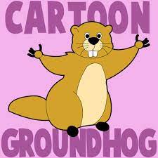 How To Draw Cartoon Groundhogs And Woodchucks Drawing Tutorial How To Draw Step By Step Drawing Tutorials Cartoon Drawings Drawing Tutorial Drawings