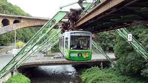 Wuppertal Suspension Railway Schwebebahn Wuppertal Train Model Trains