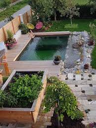 Schwimmteich Fotos Schwimmteich Bilder Gartenteich Bilder Teichfotos Teichbilder Honcak At In 2020 Backyard Pool Landscaping Pool Landscaping Backyard Water Feature