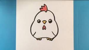 How To Draw A Cute Chicken Cute Animals To Draw Howtodraweasythings Howtodrawthingsstepbystep Howtodraw Easy Doodle Art Cute Animal Drawings Cute Chickens