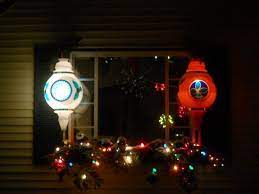 Retro Municipal Decorations Outside Christmas Decorations Christmas Light Displays Christmas Decorations