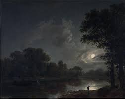 James Arthur O Connor Moonlight Scene Art Irish Painters Moonlight Painting