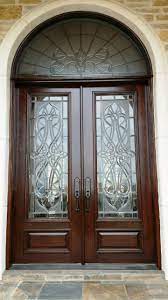 Decorative Glass Double Door With Stunning Transom Front Door Entry Door Front Entry Doors Door Glass Design Entry Doors