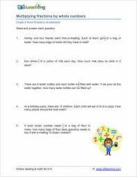 Division Word Problems Grade 4 Pdf Fraction Word Problems Word Problems Word Problem Worksheets