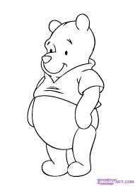 How To Draw Winnie The Pooh Step By Step Disney Characters Cartoons Draw Cartoon Characters Free Online Drawi Winnie The Pooh Drawing Disney Drawings Pooh