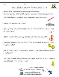 4 3rd Grade Math Word Problems Multiplication Word Problems Word Problems Multiplication Problems